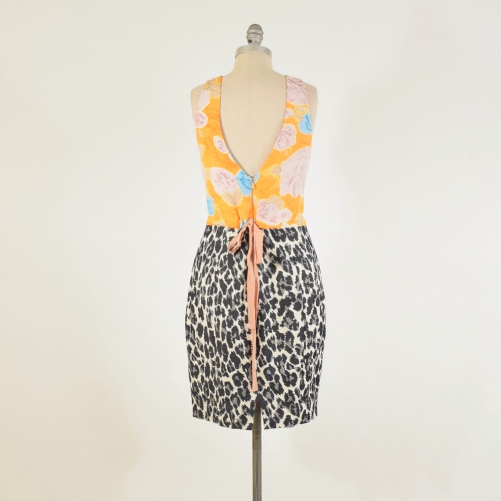 ❌SOLD❌Tracy Reese Mixed Print Jacquard Dress - Picture 7 of 8